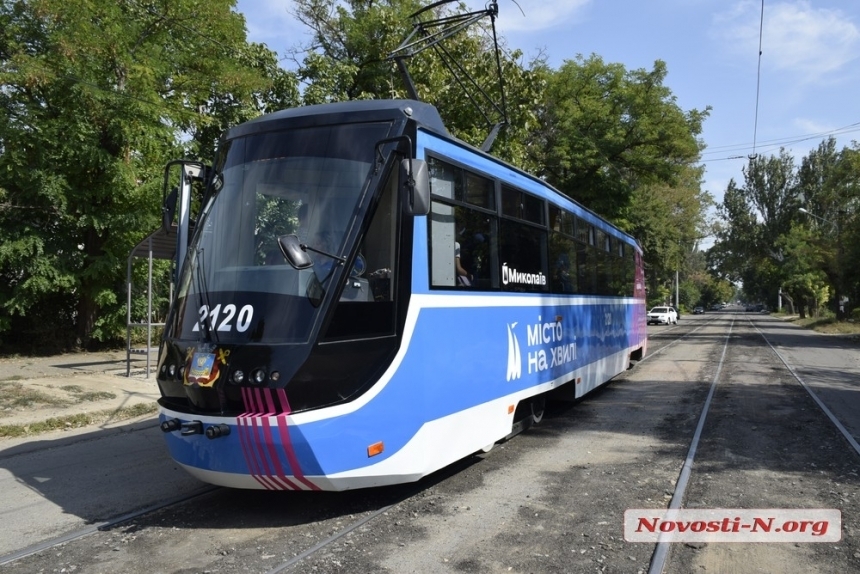В Николаеве изменили маршрут трамвая №3