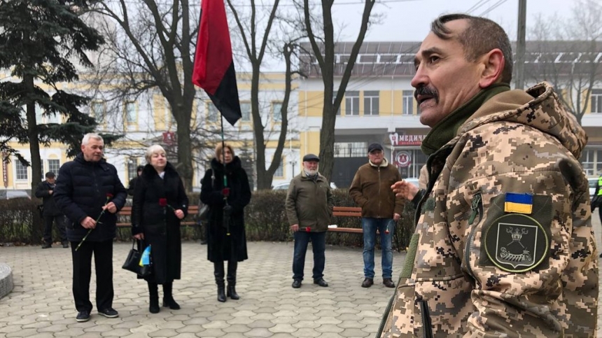 В Николаеве отметили День Соборности Украины: провели митинг и шествие
