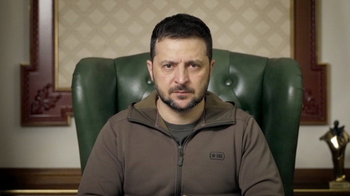 Зеленский: единственный путь остановить террор – военная победа Украины