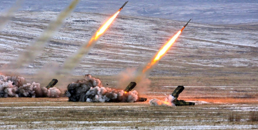 Россияне под Бахмутом получили термобарические ракетные системы ТОС-1: карты боев от ISW