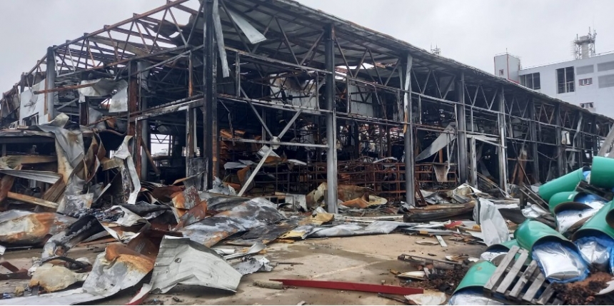 Экоинспекция определила сумму ущерба от разрушений оккупантами завода в Николаевской области