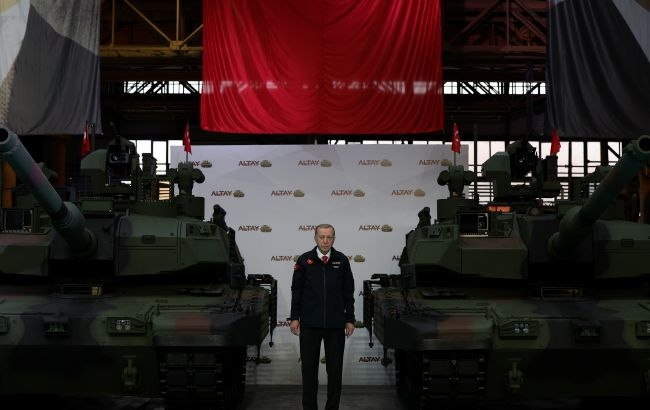 Ердоган показав новий турецький танк і анонсував його серійне виробництво