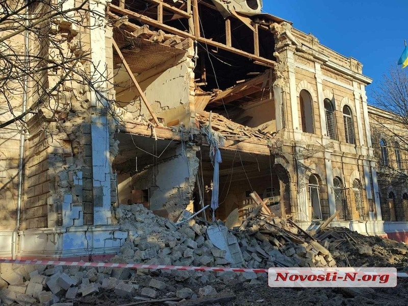 Ким назвал число домов, пострадавших от российских ракет в Николаевской области 
