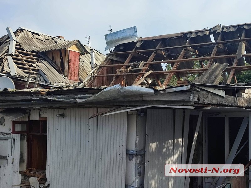 Обстрелы Николаевской области: повреждены жилые дома