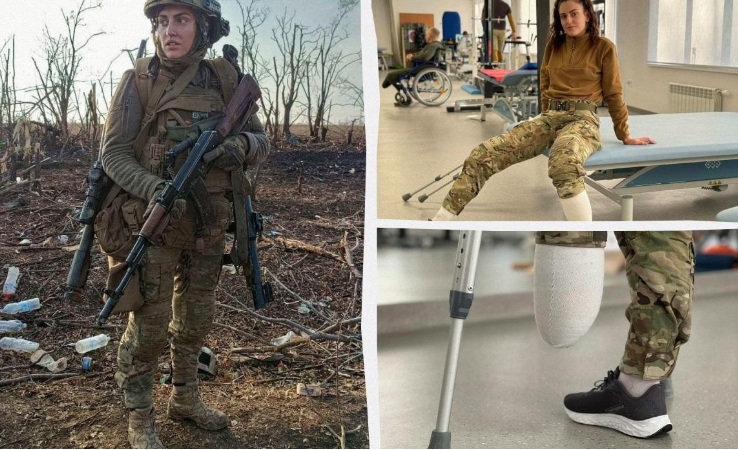 Снайпер из Львова после потери ноги собирается вернуться на фронт