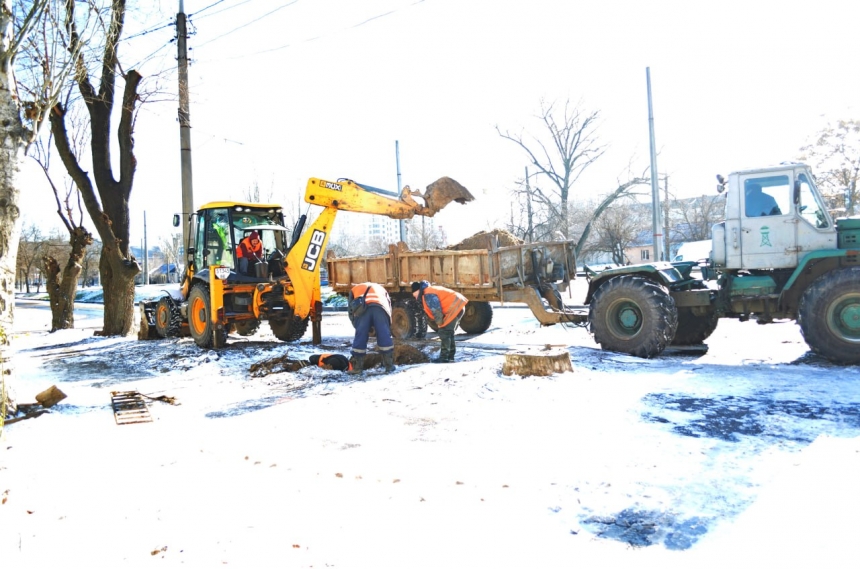 Микрорайон Кульбакино в Николаеве из-за аварии остался без воды