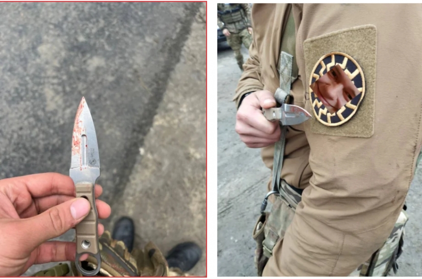 У РФ виставили на аукціон ніж, яким відрізали вухо підозрюваному у теракті