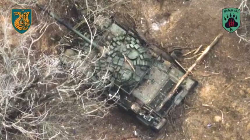 Николаевские морпехи показали уничтожение российского танка (видео)