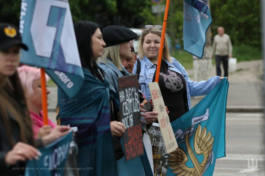 У Миколаєві відбулася чергова акція на підтримку військовополонених (фото)
