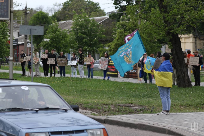 У Миколаєві відбулася чергова акція на підтримку військовополонених (фото)