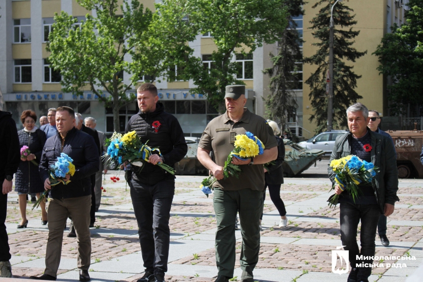 Никогда снова: в Николаеве почтили память жертв Второй мировой войны