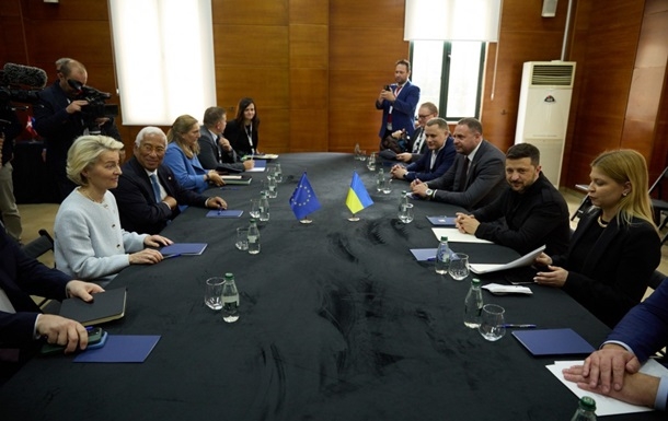 Зеленський зустрівся з президентами Євроради та Єврокомісії Зеленський зустрівся з президентами Євроради та Єврокомісії