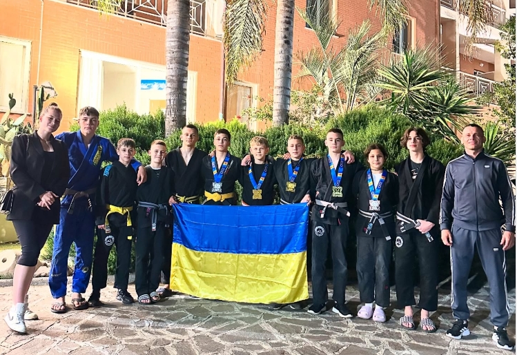 Миколаївські спортсмени брали участь у чемпіонаті Європи IBJJF EUROPEAN KIDS 2025 Миколаївські спортсмени брали участь у чемпіонаті Європи IBJJF EUROPEAN KIDS 2025