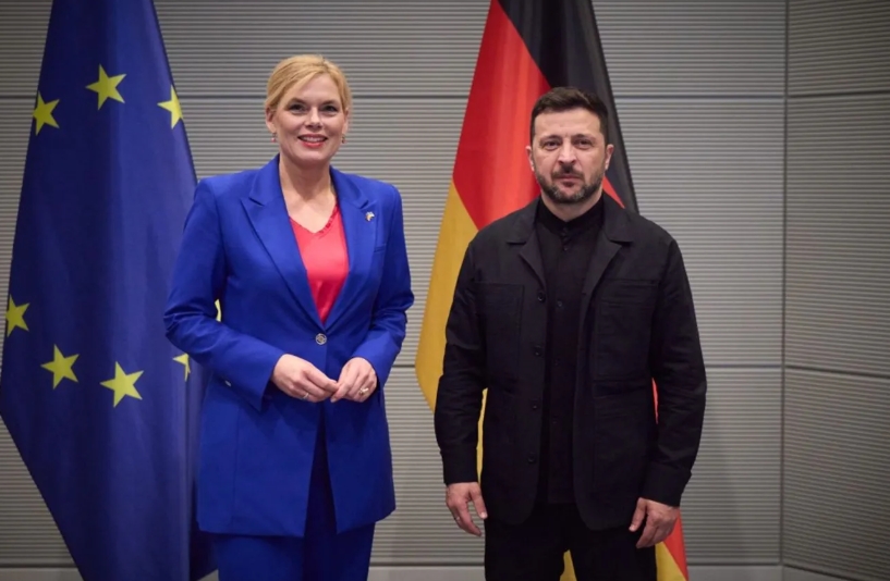 Зеленський зустрівся із президентом Бундестагу Зеленський зустрівся із президентом Бундестагу