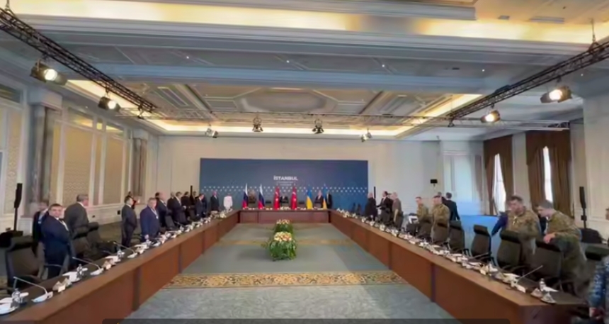 Стартувала зустріч української та російської делегацій у Стамбулі Стартувала зустріч української та російської делегацій у Стамбулі