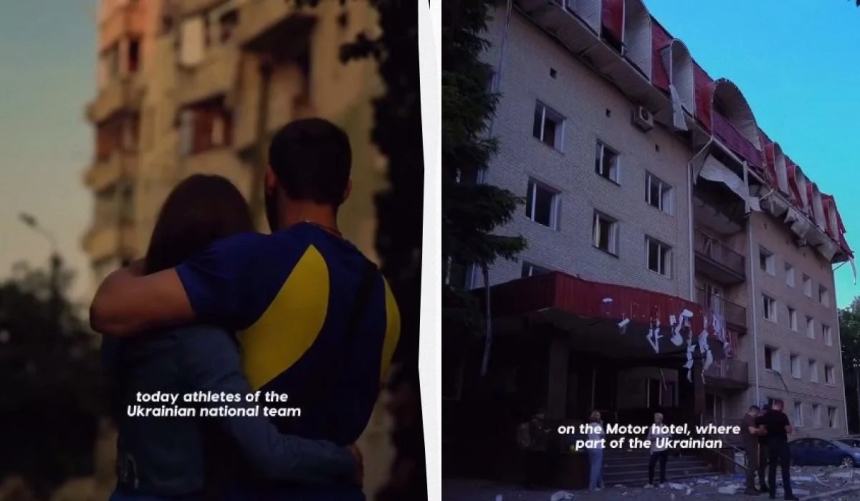 Украинские спортсмены, среди которых николаевцы, попали под мощный обстрел в Луцке (видео) Украинские спортсмены, среди которых николаевцы, попали под мощный обстрел в Луцке (видео)