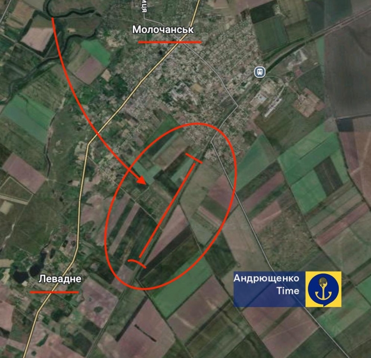 На временно оккупированной Запорожской железной дороге уничтожен российский эшелон с цистернами На временно оккупированной Запорожской железной дороге уничтожен российский эшелон с цистернами