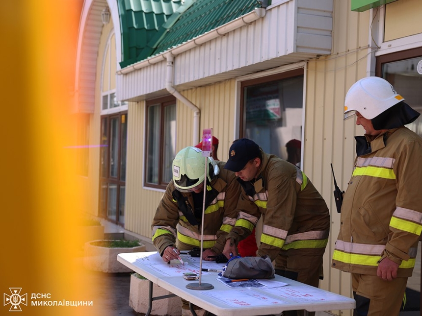 У Миколаєві пройшли навчання біля квіткового ринку У Миколаєві пройшли навчання біля квіткового ринку