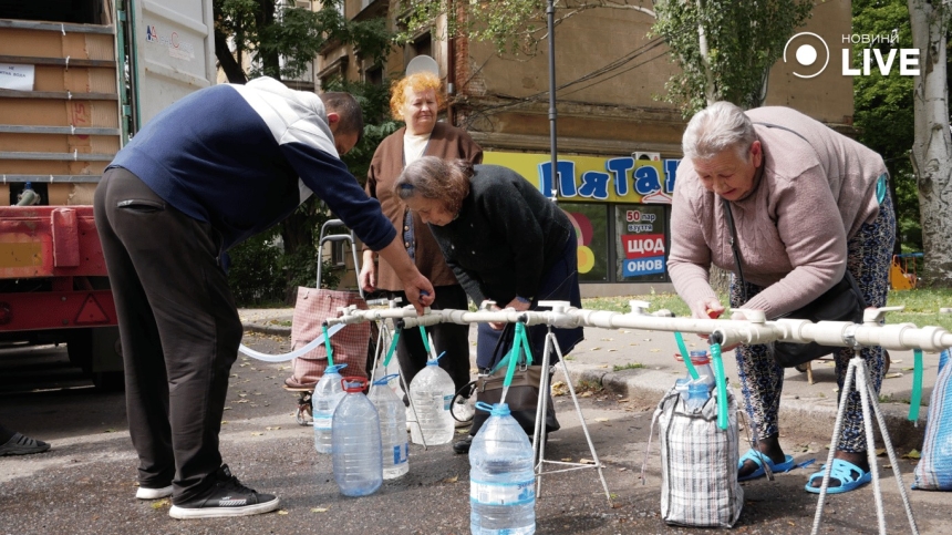Центр Миколаєва залишився без води (квадрати вулиць) Центр Миколаєва залишився без води (квадрати вулиць)