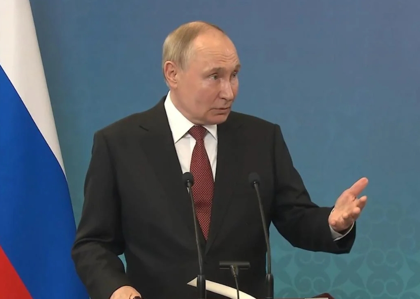 Путин пожаловался, что Западу десятилетиями "плевать" на интересы РФ Путин пожаловался, что Западу десятилетиями "плевать" на интересы РФ