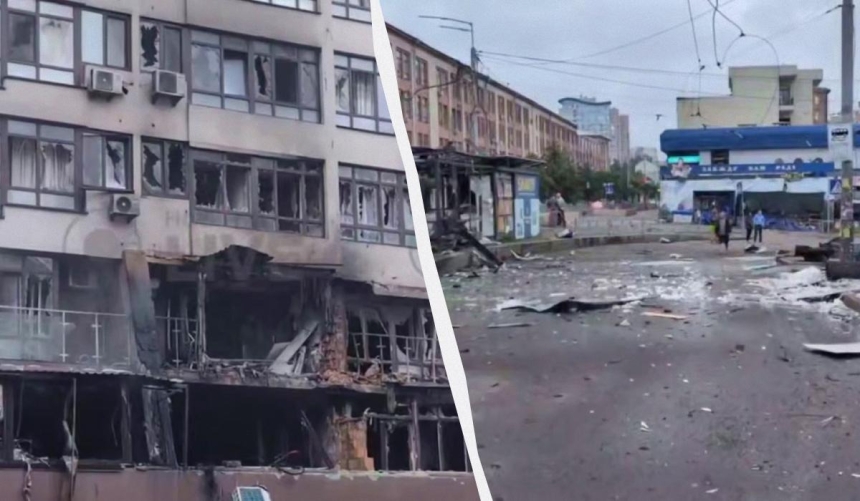 Последствия удара по Киеву: во многих районах разрушения и пожары, есть жертвы (видео, фото) Последствия удара по Киеву: во многих районах разрушения и пожары, есть жертвы (видео, фото)