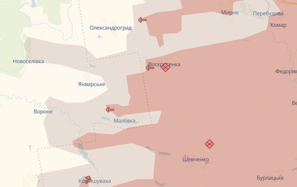 Россияне продвинулись в Днепропетровской области, - DeepState Россияне продвинулись в Днепропетровской области, - DeepState
