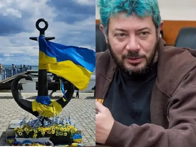 Одеську мерію закликали прибрати якір-серце з центру міста Одеську мерію закликали прибрати якір-серце з центру міста
