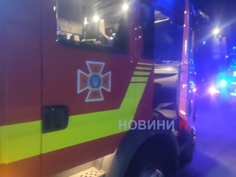 В селе под Николаевом горел жилой дом В селе под Николаевом горел жилой дом