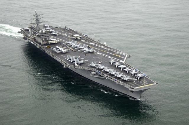 Авианосец USS Nimitz. Фото из открытых источников Авианосец USS Nimitz. Фото из открытых источников