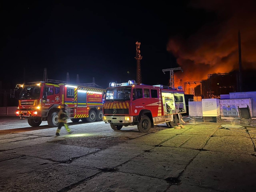 Ночная атака на Одесщину: есть пострадавший, масштабное отключение света Ночная атака на Одесщину: есть пострадавший, масштабное отключение света