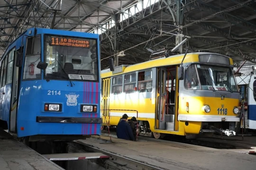 Временно изменены маршруты трамваев в Николаеве Временно изменены маршруты трамваев в Николаеве