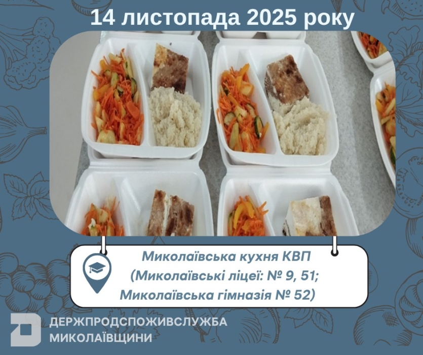Чим харчувалися діти у Миколаївських школах в п’ятницю Чим харчувалися діти у Миколаївських школах в п’ятницю