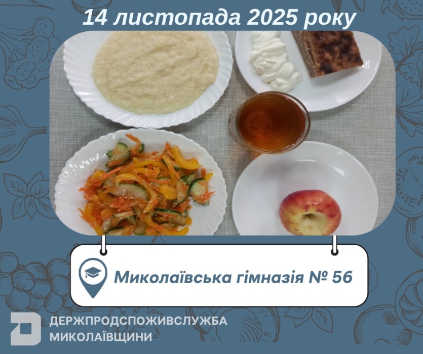 Чим харчувалися діти у Миколаївських школах в п’ятницю Чим харчувалися діти у Миколаївських школах в п’ятницю