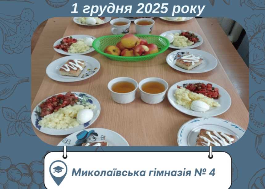 Кум-кус та вінегрет: чим годують школярів у Миколаєві після оновлення меню (фото) Кум-кус та вінегрет: чим годують школярів у Миколаєві після оновлення меню (фото)