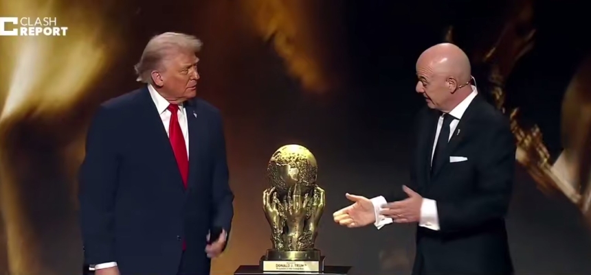 Трамп получил премию мира Трамп получил премию мира