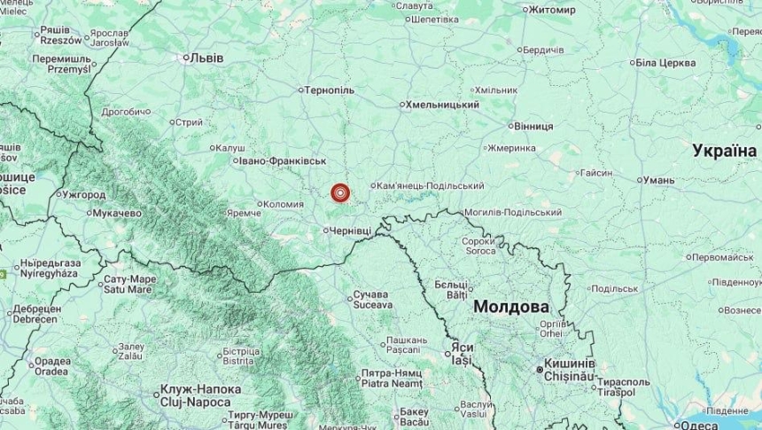 В Украине произошло землетрясение: относят к ощутимым В Украине произошло землетрясение: относят к ощутимым