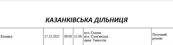 Массовые отключения света запланированы на среду в Николаеве и области Массовые отключения света запланированы на среду в Николаеве и области