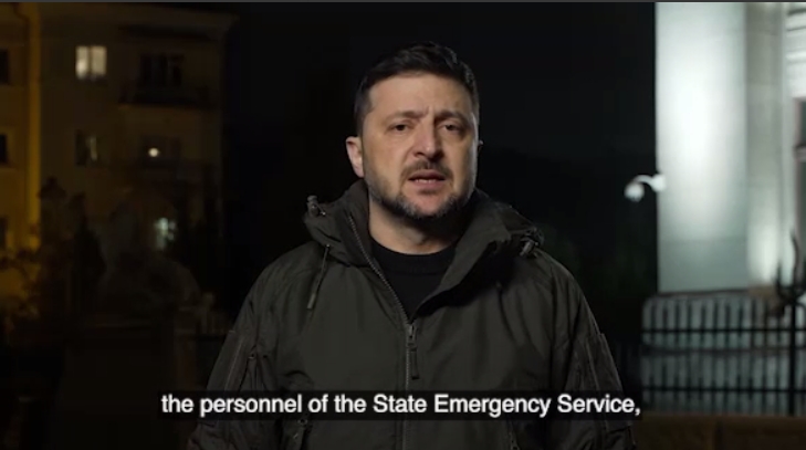 Николаевских спасателей поблагодарил президент Зеленский Николаевских спасателей поблагодарил президент Зеленский