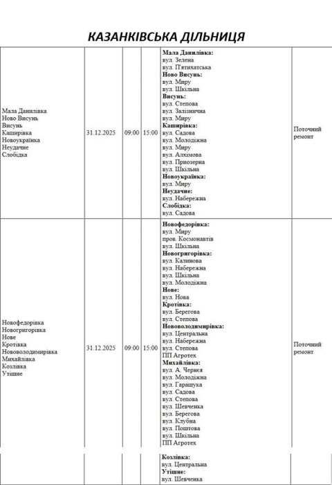 У Миколаєві завтра відключатимуть світло не лише за графіком: перелік адрес У Миколаєві завтра відключатимуть світло не лише за графіком: перелік адрес