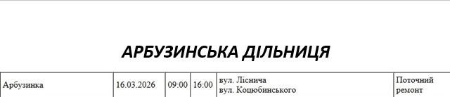 Плановые работы: как будут отключать свет в Николаеве и области 16 марта Плановые работы: как будут отключать свет в Николаеве и области 16 марта