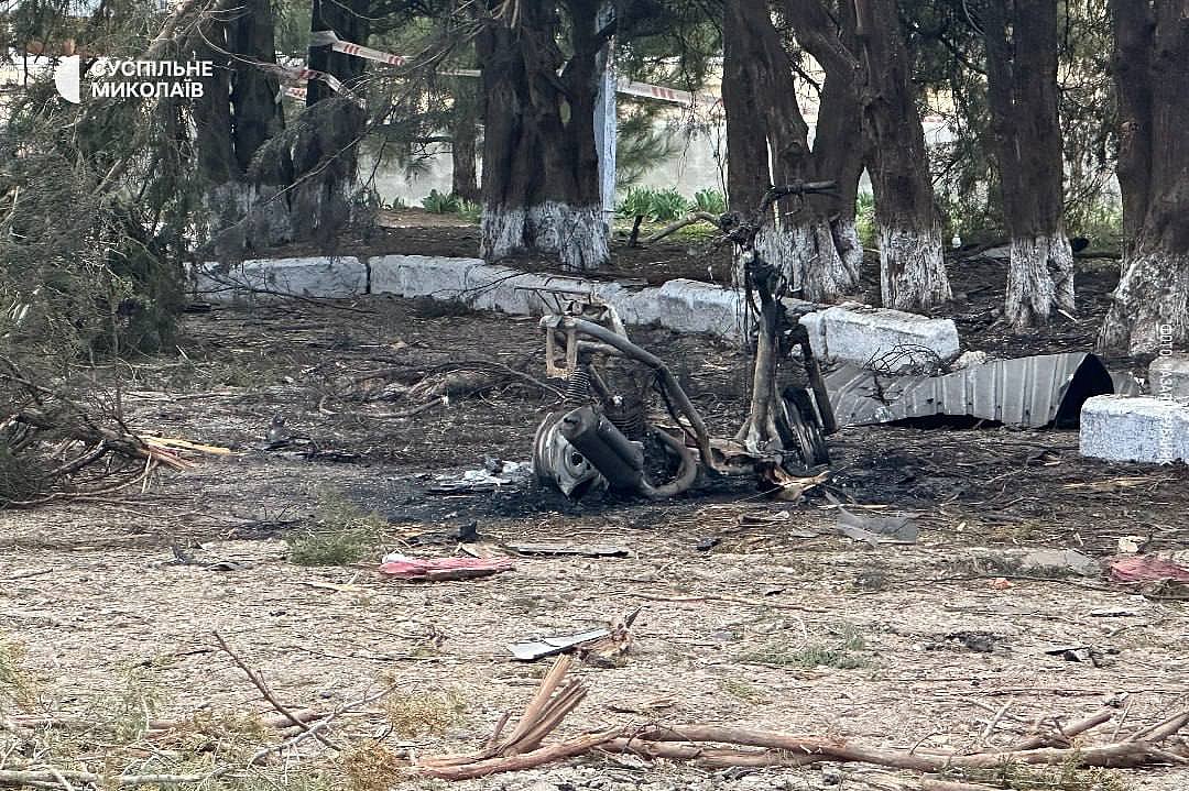 Зявилися фото наслідків атаки БПЛА на Миколаївщині, в якому постраждали діти Десять поранених, із них вісім — діти: з\