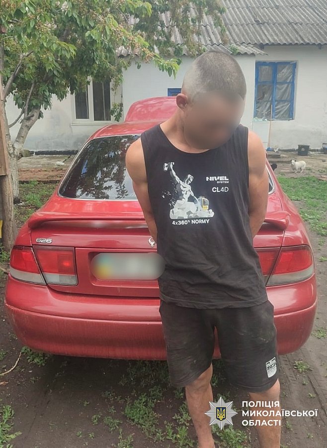 На Николаевщине мужчина угнал автомобиль соседа и уснул в нем На Николаевщине мужчина угнал автомобиль соседа и уснул в нем