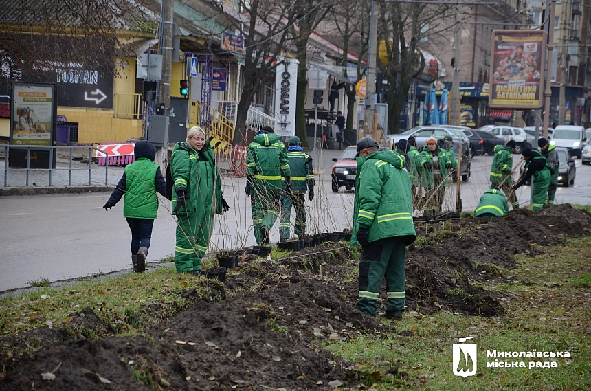 У Миколаєві визначили місця, де з’являться зелені насадження в межах акції “Подаруй дерево місту”. Фото: Миколаївська міська рада У Миколаєві визначили місця, де з’являться зелені насадження в межах акції “Подаруй дерево місту”. Фото: Миколаївська міська рада