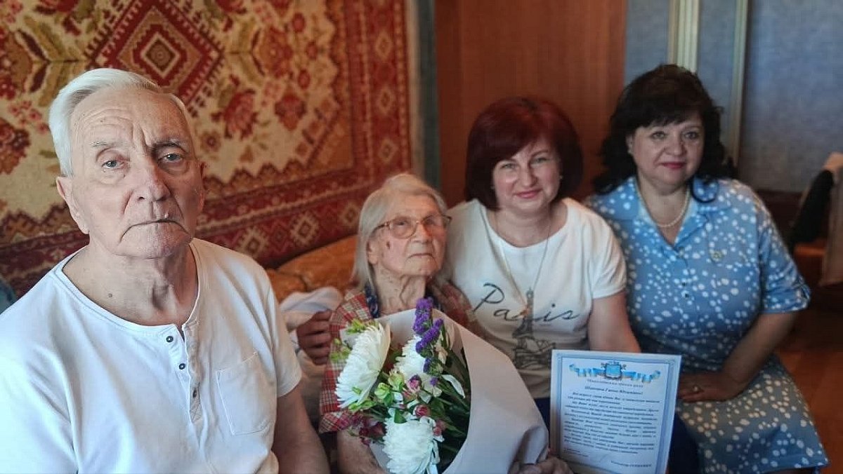 Жительница Николаевщины отметила 100-летний юбилей Жительница Николаевщины отметила 100-летний юбилей