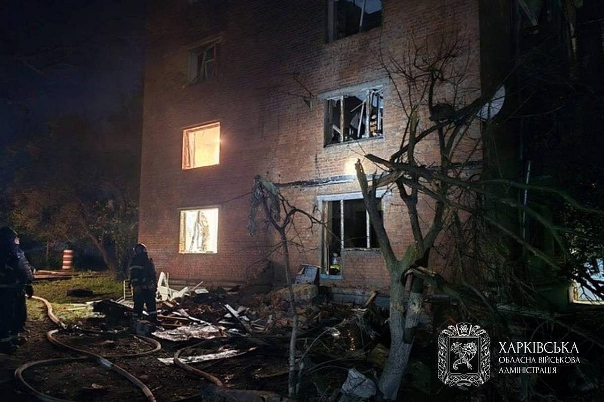 Враг атаковал Харьков ночью: пострадали люди, повреждены дома и гаражи Враг атаковал Харьков ночью: пострадали люди, повреждены дома и гаражи