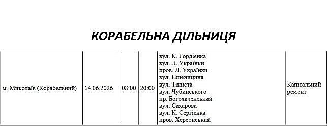 Где в Николаевской области завтра не будет света: адреса Где в Николаевской области завтра не будет света: адреса
