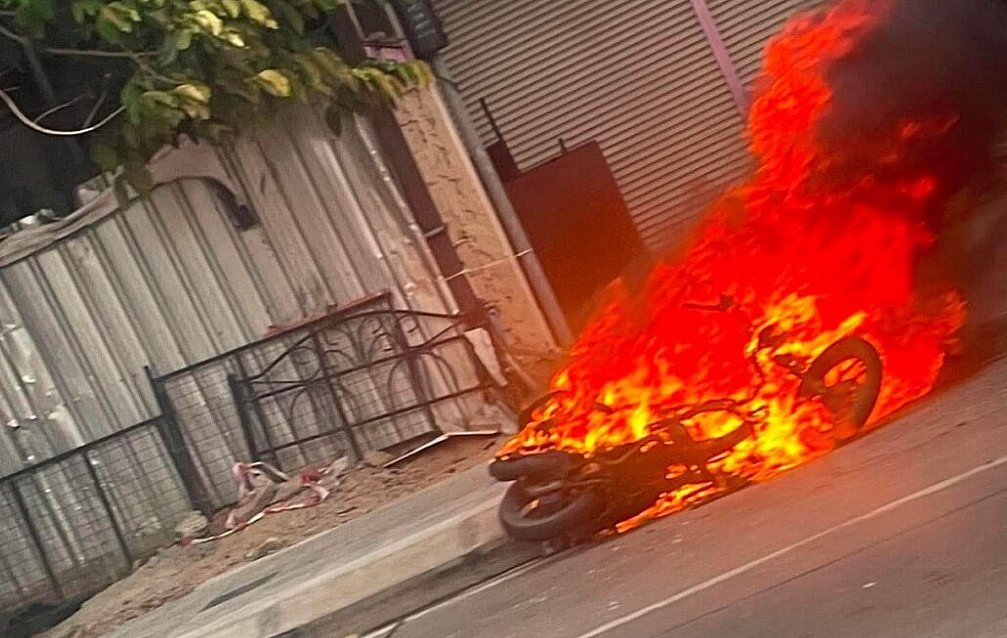 в Южноукраинске загорелся мопед Honda Today. Фото иллюстрационное в Южноукраинске загорелся мопед Honda Today. Фото иллюстрационное