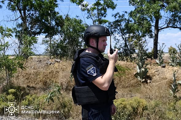 В лесополосе на Николаевщине обнаружили артиллерийские снаряды В лесополосе на Николаевщине обнаружили артиллерийские снаряды