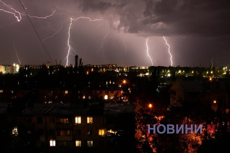 Штормовое предупреждение в Николаевской области: ожидаются грозы, град и шквалы Штормовое предупреждение в Николаевской области: ожидаются грозы, град и шквалы