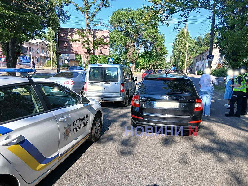 Skoda и Ford столкнулись в Николаеве Skoda и Ford столкнулись в Николаеве